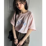 毎日のスタイルを楽しく彩る。前後2way裾ドロストフルーツグラフィックTシャツ | Classical Elf | 詳細画像28