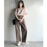 毎日のスタイルを楽しく彩る。前後2way裾ドロストフルーツグラフィックTシャツ | Classical Elf | 詳細画像30