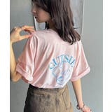 毎日のスタイルを楽しく彩る。前後2way裾ドロストフルーツグラフィックTシャツ | Classical Elf | 詳細画像31
