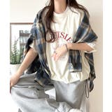 毎日のスタイルを楽しく彩る。前後2way裾ドロストフルーツグラフィックTシャツ | Classical Elf | 詳細画像6
