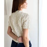 華やかな高級感を演出する。カットジャガード短丈Tシャツ(半袖) | Classical Elf | 詳細画像11