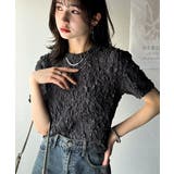 華やかな高級感を演出する。カットジャガード短丈Tシャツ(半袖) | Classical Elf | 詳細画像22