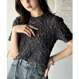華やかな高級感を演出する。カットジャガード短丈Tシャツ(半袖) | Classical Elf | 詳細画像23