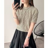 華やかな高級感を演出する。カットジャガード短丈Tシャツ(半袖) | Classical Elf | 詳細画像35