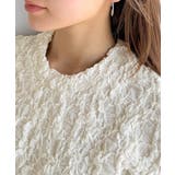 華やかな高級感を演出する。カットジャガード短丈Tシャツ(半袖) | Classical Elf | 詳細画像40