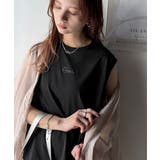 接触冷感♪大人カジュアルを格上げ!胸元ワンポイント刺繍ノースリーブトップ | Classical Elf | 詳細画像17