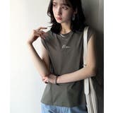 接触冷感♪大人カジュアルを格上げ!胸元ワンポイント刺繍ノースリーブトップ | Classical Elf | 詳細画像24