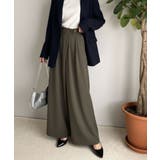 今季トレンドの抜け感がほどよい♪カットジョーゼットワイドラップパンツ | Classical Elf  | 詳細画像19 