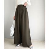 今季トレンドの抜け感がほどよい♪カットジョーゼットワイドラップパンツ | Classical Elf  | 詳細画像21 