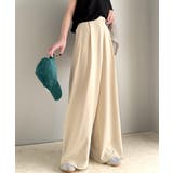 今季トレンドの抜け感がほどよい♪カットジョーゼットワイドラップパンツ | Classical Elf  | 詳細画像9 