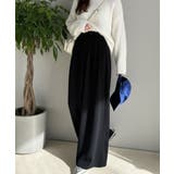 今季トレンドの抜け感がほどよい♪カットジョーゼットワイドラップパンツ | Classical Elf  | 詳細画像12 