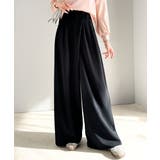 今季トレンドの抜け感がほどよい♪カットジョーゼットワイドラップパンツ | Classical Elf  | 詳細画像17 