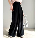 今季トレンドの抜け感がほどよい♪カットジョーゼットワイドラップパンツ | Classical Elf  | 詳細画像22 