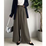 今季トレンドの抜け感がほどよい♪カットジョーゼットワイドラップパンツ | Classical Elf  | 詳細画像25 