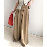 今季トレンドの抜け感がほどよい♪カットジョーゼットワイドラップパンツ | Classical Elf  | 詳細画像38 