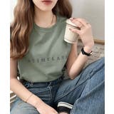 夏コーデの即戦力!接触冷感レターロゴプリント上品見えノースリーブカットソー | Classical Elf | 詳細画像41