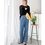 大人の洗練カジュアル。透かし編みケーブル柄ニットプルオーバー(長袖) | Classical Elf | 詳細画像13