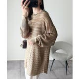 大人の洗練カジュアル。透かし編みケーブル柄ニットプルオーバー(長袖) | Classical Elf | 詳細画像17