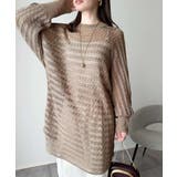 大人の洗練カジュアル。透かし編みケーブル柄ニットプルオーバー(長袖) | Classical Elf | 詳細画像19