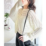 大人の洗練カジュアル。透かし編みケーブル柄ニットプルオーバー(長袖) | Classical Elf | 詳細画像2