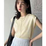 色違いで揃えたい!前後2wayセンターピンタック使いノースリーブサマーニット | Classical Elf | 詳細画像16