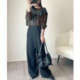 着映えトップス。シンプルサマーリブニット（半袖） | Classical Elf  | 詳細画像59 