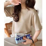 着映えトップス。シンプルサマーリブニット（半袖） | Classical Elf  | 詳細画像82 