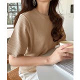 着映えトップス。シンプルサマーリブニット（半袖） | Classical Elf  | 詳細画像89 