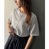 光を纏う。センターメロウシアーラメ半袖Tシャツ | Classical Elf  | 詳細画像13 