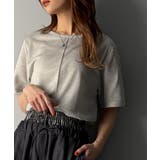 光を纏う。センターメロウシアーラメ半袖Tシャツ | Classical Elf  | 詳細画像18 