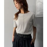 光を纏う。センターメロウシアーラメ半袖Tシャツ | Classical Elf  | 詳細画像19 