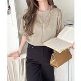 光を纏う。センターメロウシアーラメ半袖Tシャツ | Classical Elf  | 詳細画像26 