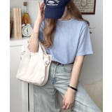 ブルー | 光を纏う。センターメロウシアーラメ半袖Tシャツ | Classical Elf 