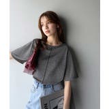 光を纏う。センターメロウシアーラメ半袖Tシャツ | Classical Elf  | 詳細画像5 