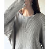 立体スリーブで叶える、こなれシルエット。コクーンスリーブシンプルプルオーバーニッ… | Classical Elf  | 詳細画像22 