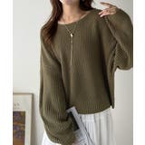 立体スリーブで叶える、こなれシルエット。コクーンスリーブシンプルプルオーバーニッ… | Classical Elf  | 詳細画像28 