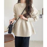 着るだけでメリハリ美人♪シーンで選べる2way仕様。2wayペプラムニットカーデ… | Classical Elf  | 詳細画像7 