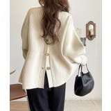 着るだけでメリハリ美人♪シーンで選べる2way仕様。2wayペプラムニットカーデ… | Classical Elf  | 詳細画像8 