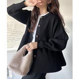 着るだけでメリハリ美人♪シーンで選べる2way仕様。2wayペプラムニットカーデ… | Classical Elf  | 詳細画像10 