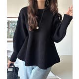 着るだけでメリハリ美人♪シーンで選べる2way仕様。2wayペプラムニットカーデ… | Classical Elf  | 詳細画像12 