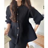 着るだけでメリハリ美人♪シーンで選べる2way仕様。2wayペプラムニットカーデ… | Classical Elf  | 詳細画像16 