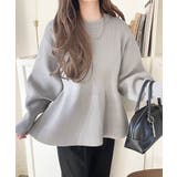 着るだけでメリハリ美人♪シーンで選べる2way仕様。2wayペプラムニットカーデ… | Classical Elf  | 詳細画像19 