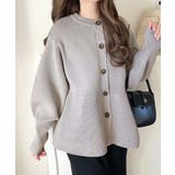 着るだけでメリハリ美人♪シーンで選べる2way仕様。2wayペプラムニットカーデ… | Classical Elf  | 詳細画像20 