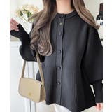 着るだけでメリハリ美人♪シーンで選べる2way仕様。2wayペプラムニットカーデ… | Classical Elf  | 詳細画像26 