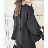 着るだけでメリハリ美人♪シーンで選べる2way仕様。2wayペプラムニットカーデ… | Classical Elf  | 詳細画像27 