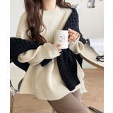 着るだけでメリハリ美人♪シーンで選べる2way仕様。2wayペプラムニットカーデ… | Classical Elf  | 詳細画像4 