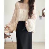 ゆるっと抜け感漂う！透かし編みケーブルオーバーサイズニット（長袖） | Classical Elf  | 詳細画像8 