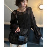 ゆるっと抜け感漂う！透かし編みケーブルオーバーサイズニット（長袖） | Classical Elf  | 詳細画像13 