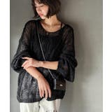 ゆるっと抜け感漂う！透かし編みケーブルオーバーサイズニット（長袖） | Classical Elf  | 詳細画像14 