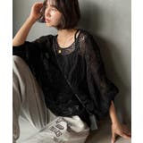 ブラック | ゆるっと抜け感漂う！透かし編みケーブルオーバーサイズニット（長袖） | Classical Elf 